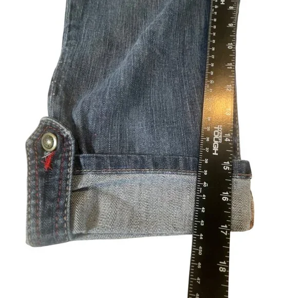 Guess Women's Denim Jean Capri Pants Size 32 - Picture 5 of 9